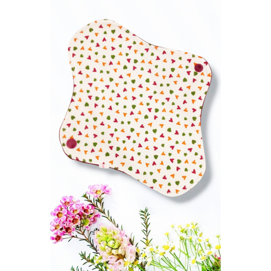 Pack 7 serviettes hygiéniques lavables - FLEURS DES CHAMPS (M)