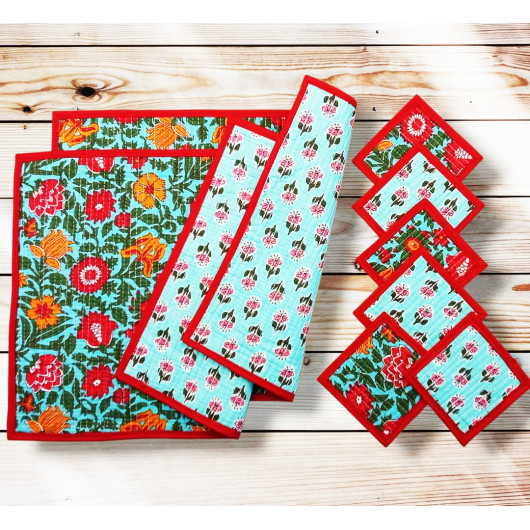 Placemats with coasters - ODISHA