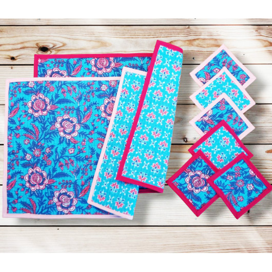 Tischsets mit Untersetzer - HIMASHAL