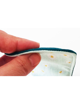 Pack 7 serviettes hygiéniques lavables sans ailettes DAISY (S)