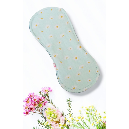 Pack 7 serviettes hygiéniques lavables sans ailettes DAISY (S)