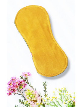 Pack 7 serviettes hygiéniques lavables sans ailettes DAISY (S)
