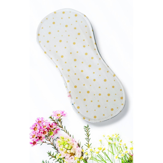 Pack 7 serviettes hygiéniques lavables sans ailettes DAISY (S)