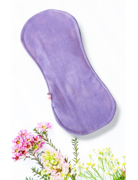 Pack 7 serviettes hygiéniques lavables sans ailettes DAISY (S)