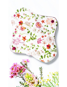 Pack 7 serviettes hygiéniques lavables - FLEURS DES CHAMPS (S)