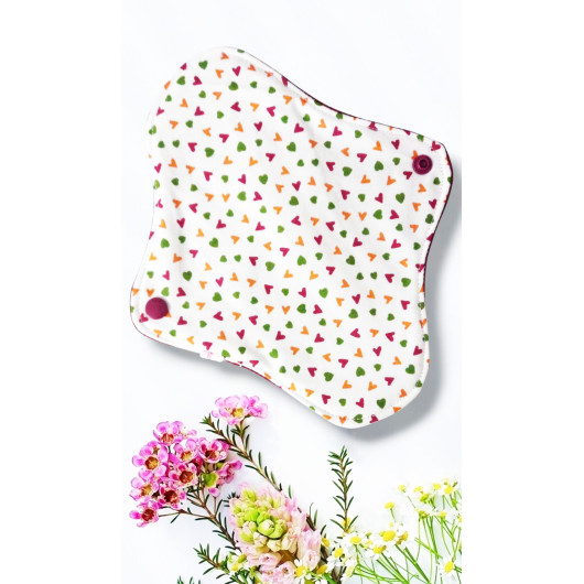 Pack 7 serviettes hygiéniques lavables - FLEURS DES CHAMPS (S)