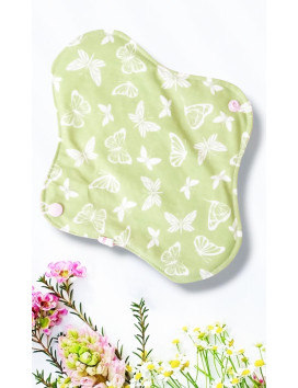 Pack 7 serviettes hygiéniques lavables - ROSES (M)