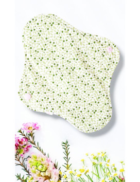 Pack 7 serviettes hygiéniques lavables - ROSES (M)