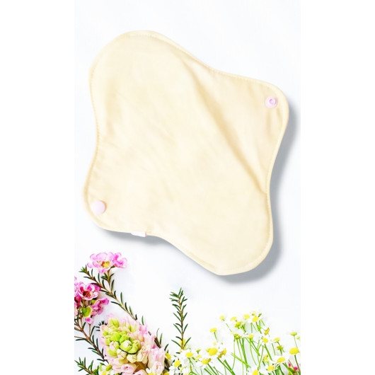 Pack 7 serviettes hygiéniques lavables - ROSES (M)