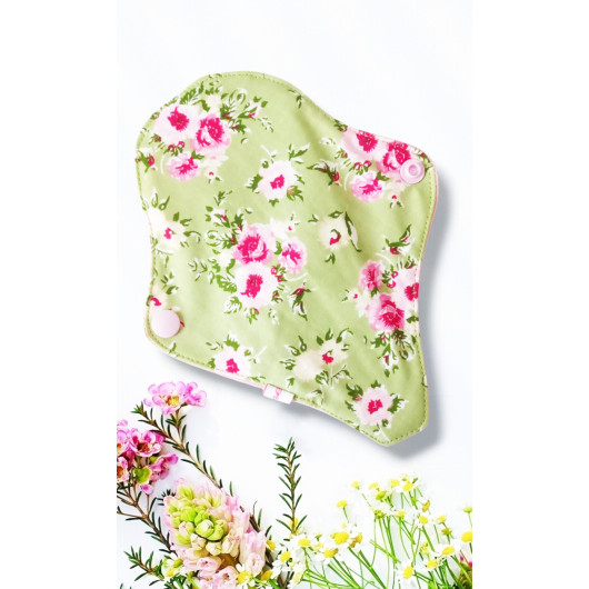 Pack 7 protège-strings lavables - ROSES (17 cm)