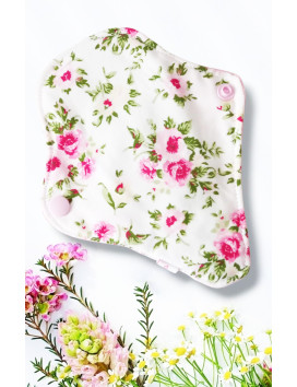 Pack 7 protège-strings lavables - ROSES (17 cm)
