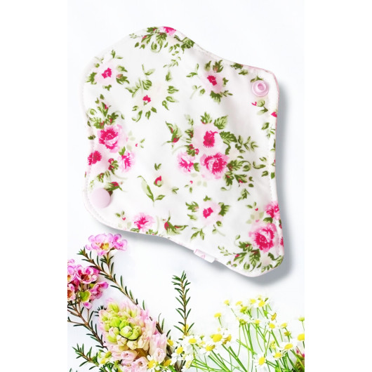 Pack 7 protège-strings lavables - ROSES (17 cm)
