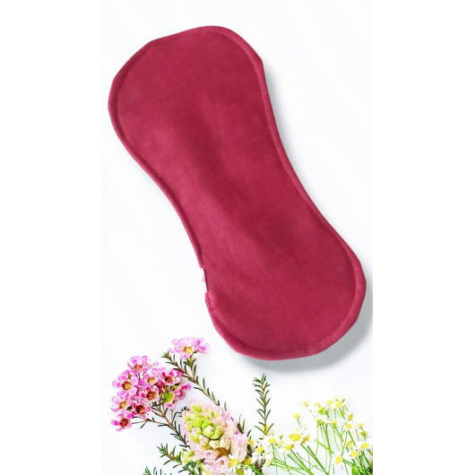 Pack 7 serviettes hygiéniques lavables sans ailettes - FLEURS DES CHAMPS (S)