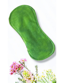 Pack 7 serviettes hygiéniques lavables sans ailettes - FLEURS DES CHAMPS (S)