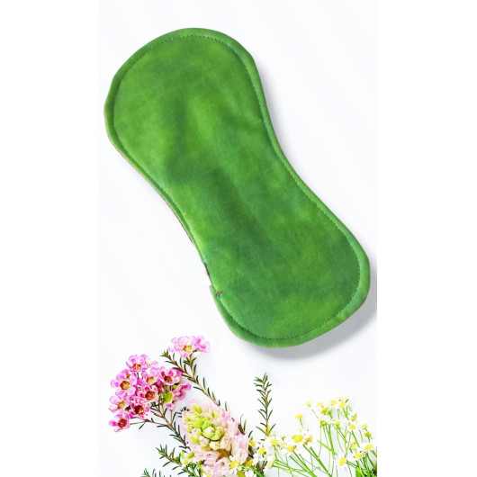Pack 7 serviettes hygiéniques lavables sans ailettes - FLEURS DES CHAMPS (S)