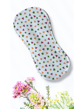 Pack 7 serviettes hygiéniques lavables sans ailettes - FLEURS DES CHAMPS (S)