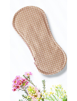 Pack 7 serviettes hygiéniques lavables sans ailettes - FLEURS DES CHAMPS (S)