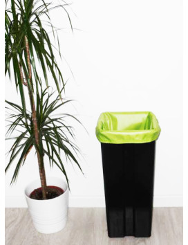 Sac poubelle lavable et réutilisable VERT (50L)
