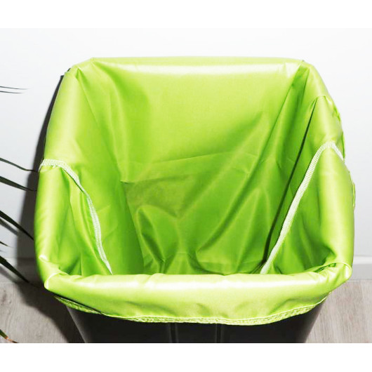 Sac poubelle lavable et réutilisable VERT (30 L)