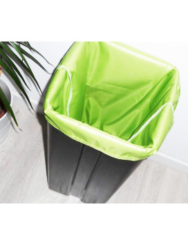 Sac poubelle lavable et réutilisable VERT (30 L)