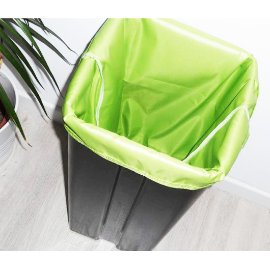 Sac poubelle lavable et réutilisable VERT (30 L)