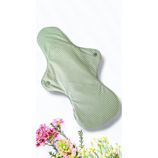 Pack 7 serviettes hygiéniques lavables EUCALYPTUS (XL/ NUIT)
