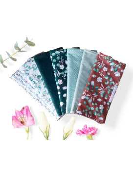 Wasbare papieren handdoeken - EUCALYPTUS (7 vellen)