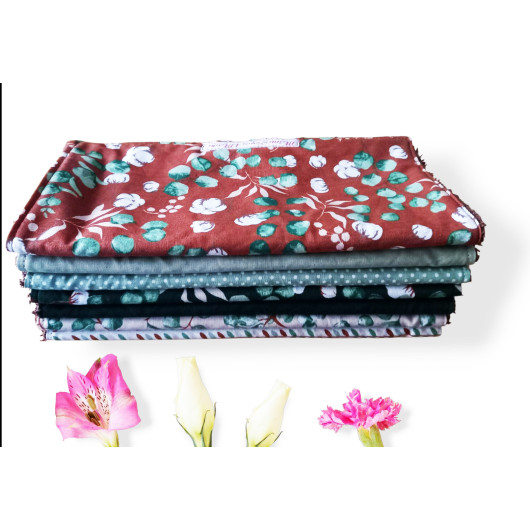 Essuie - tout lavable - EUCALYPTUS (7 feuilles)