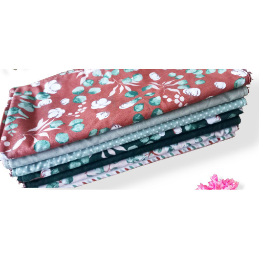 Essuie - tout lavable - EUCALYPTUS (7 feuilles)