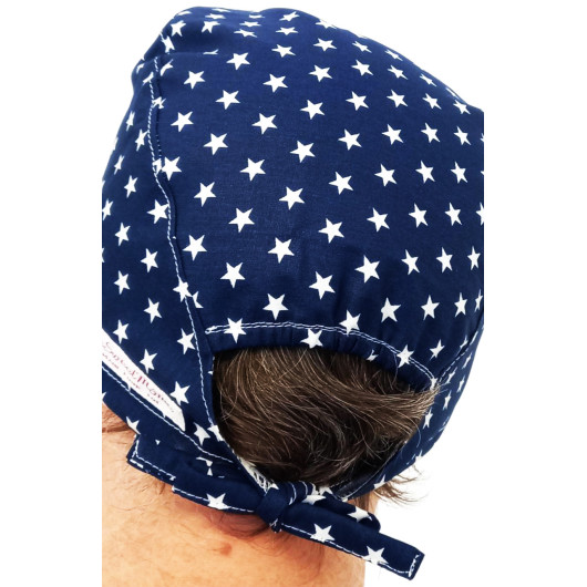 Calot de bloc couvrant - ETOILES (NAVY)