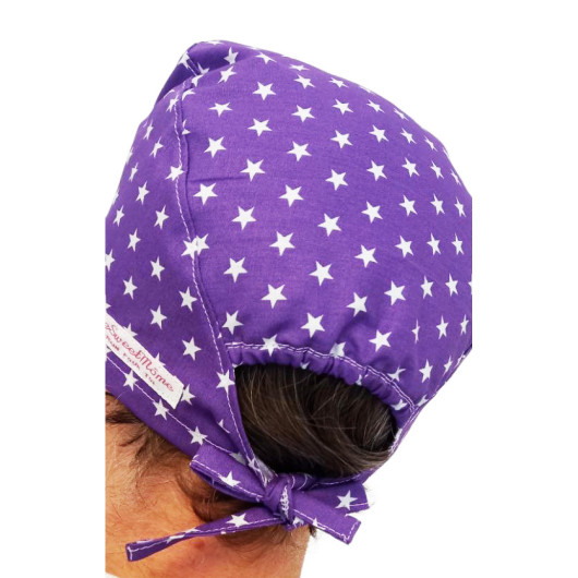 Calot de bloc couvrant - ETOILES (Violet)