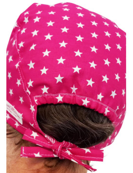 Calot de bloc couvrant - ETOILES (Fuchsia)