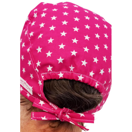 Calot de bloc couvrant - ETOILES (Fuchsia)