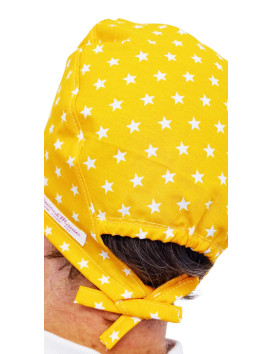 Calot de bloc couvrant - ETOILES (Jaune)