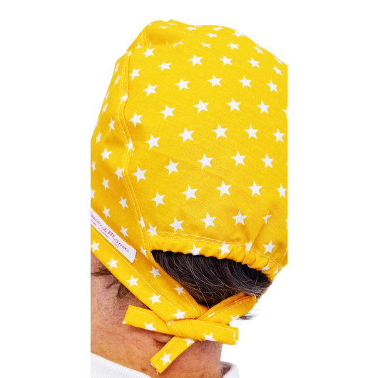 Calot de bloc couvrant - ETOILES (Jaune)