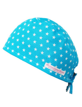 Tapa de bloque - ESTRELLAS (Turquesa)