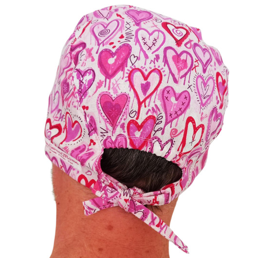 Calot de bloc couvrant - COEURS