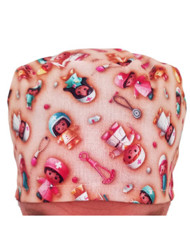 Calot de bloc couvrant - SOIGNANTS (Effet 3D - Style LEGO)