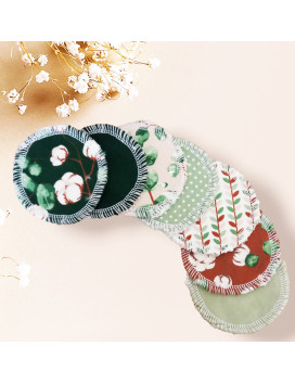 Washable makeup remover pads - EUCALYPTUS