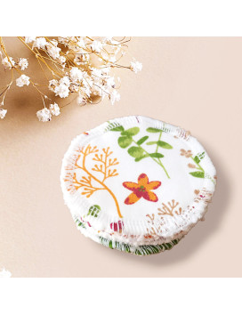 Disques démaquillants lavables - FLEURS DES CHAMPS