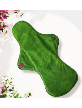 Pack 7 serviettes hygiéniques lavables - FLEURS DES CHAMPS - (XL/ NUIT)