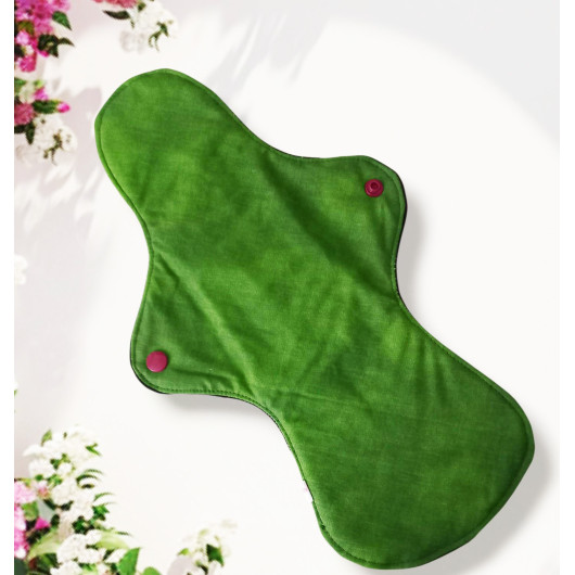 Pack 7 serviettes hygiéniques lavables - FLEURS DES CHAMPS - (XL/ NUIT)