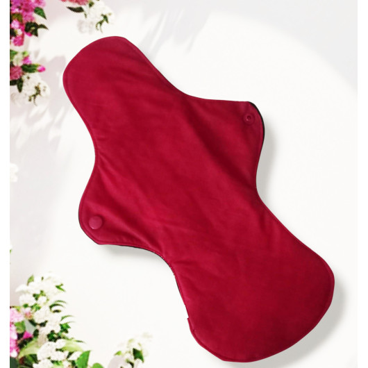 Pack 7 serviettes hygiéniques lavables - FLEURS DES CHAMPS - (XL/ NUIT)