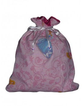 PRINCESSES & RAIPONCE lined laundry bag