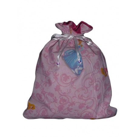 PRINCESSES & RAIPONCE lined laundry bag