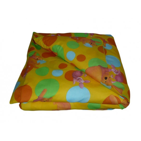 Reversible baby comforter cover WINNIE L'OURSON