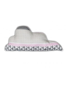 Coussin nuage  ROSE METRIQUE