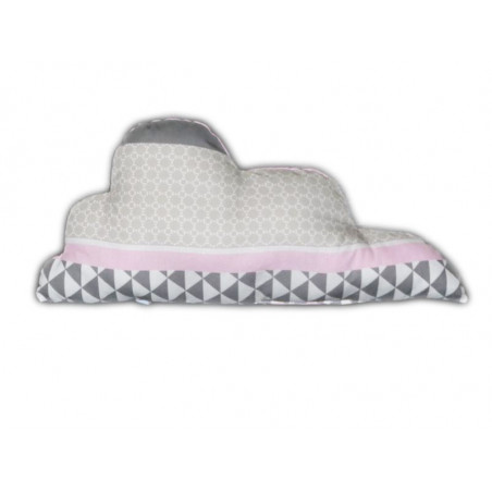 Coussin nuage  ROSE METRIQUE