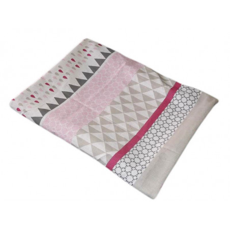 Snood / tour de cou enfant ROSE METRIQUE