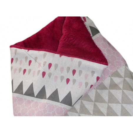 Snood / tour de cou enfant ROSE METRIQUE